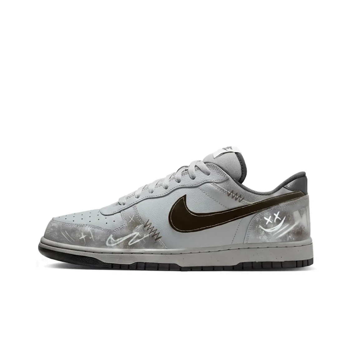 Кроссовки скейтбординговые Nike Big Mist Graffiti Gray