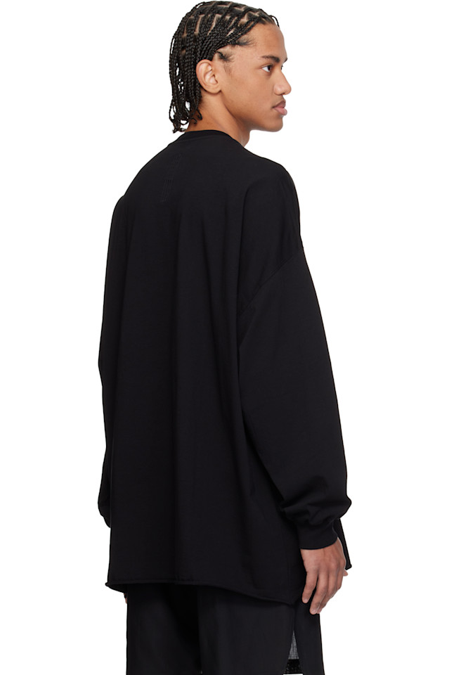 Футболка Temple Tommy LS Rick Owens, черный — фото 3