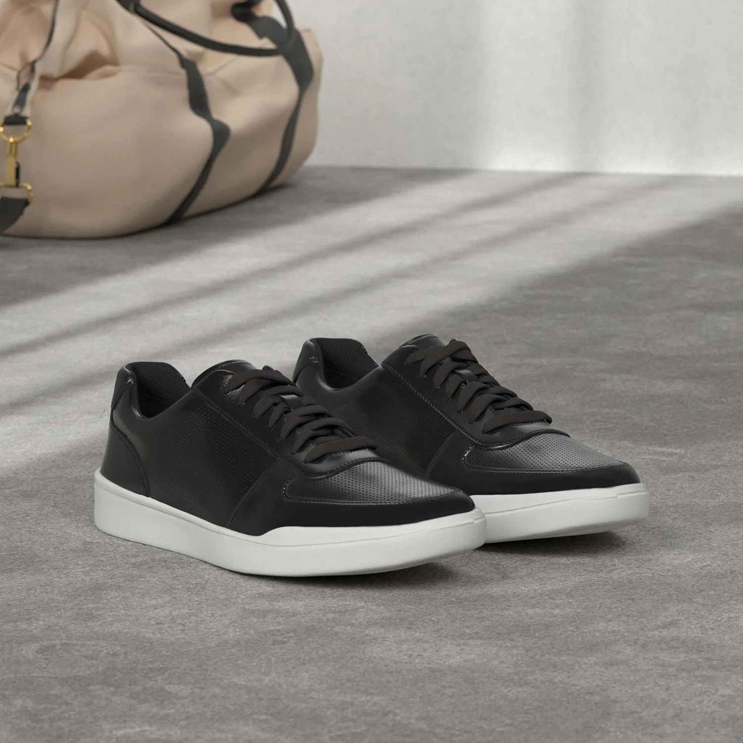 Мужские кроссовки Cole Haan Grand Crosscourt Modern Perf, Black — фото 2