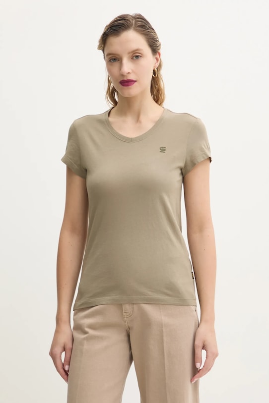 

Футболка из сырого хлопка G-Star, зеленый