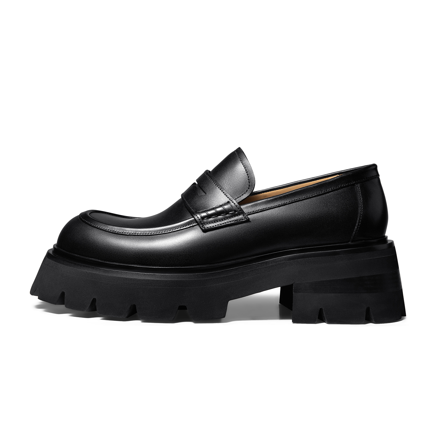

THOM WILLS Лоферы British Style Casual Versatile Slip on Loafers Men's Black