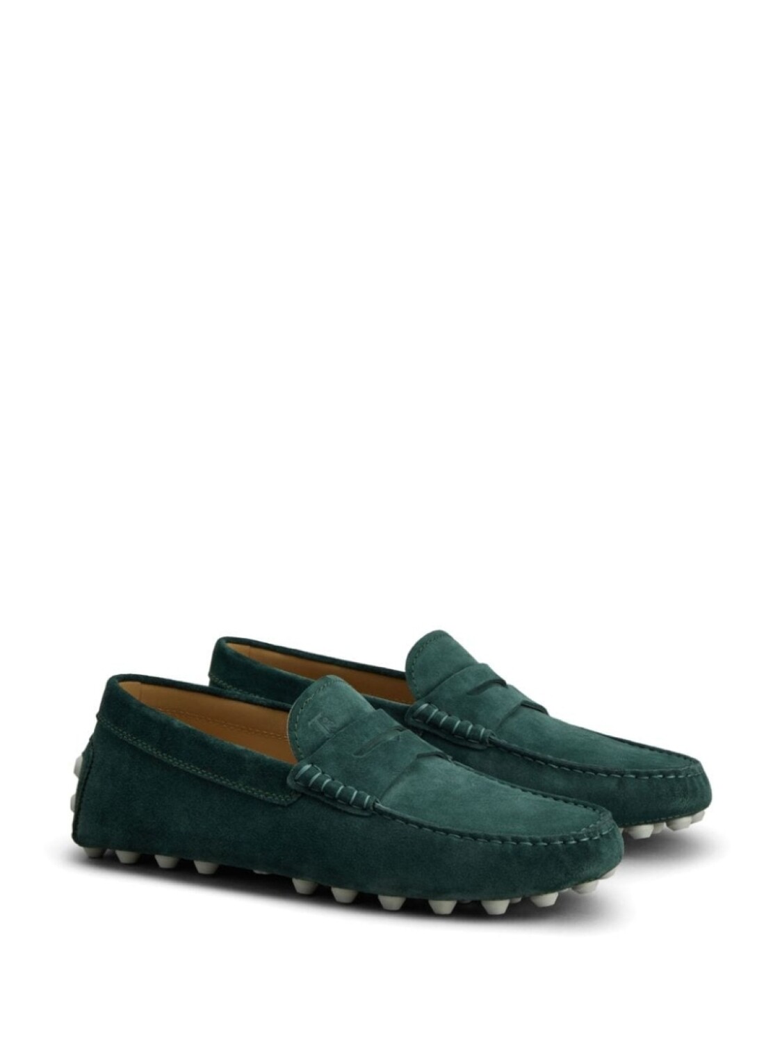 Tod's лоферы Gommino, зеленый — фото 2