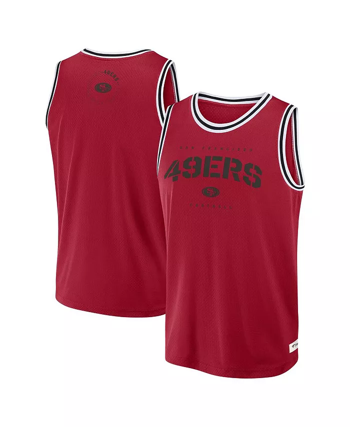 

Мужской майка-джерси Scarlet San Francisco 49ers Elements Future Ground Fanatics