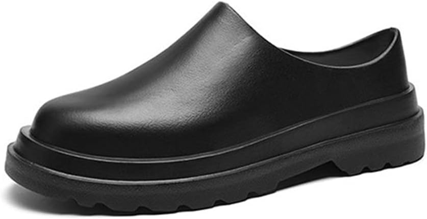 

Мужские резиновые сапоги CHUUMEE из ЭВА, противоскользящие, износостойкие, кислотоустойчивые и стойкие к щелочам, рабочая обувь, модные мужские сандалии, черный