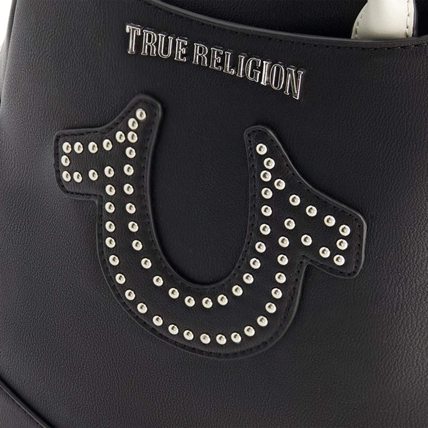 

Мини-рюкзак True Religion с заклепками в форме подковы, черный