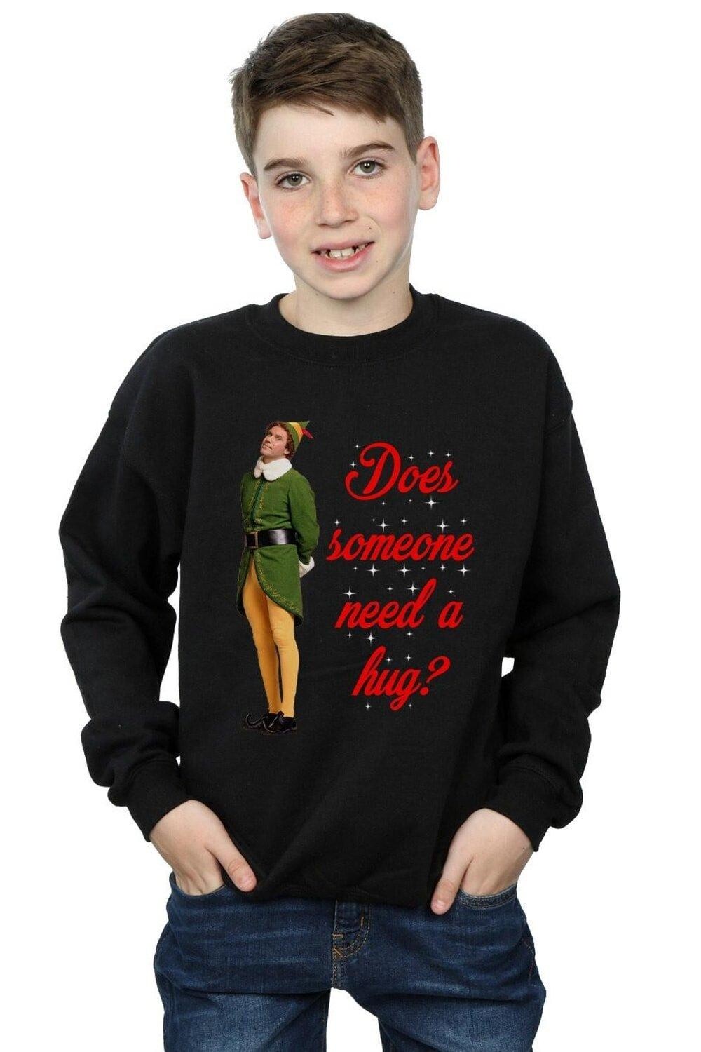 

Толстовка Hug Buddy Elf, черный