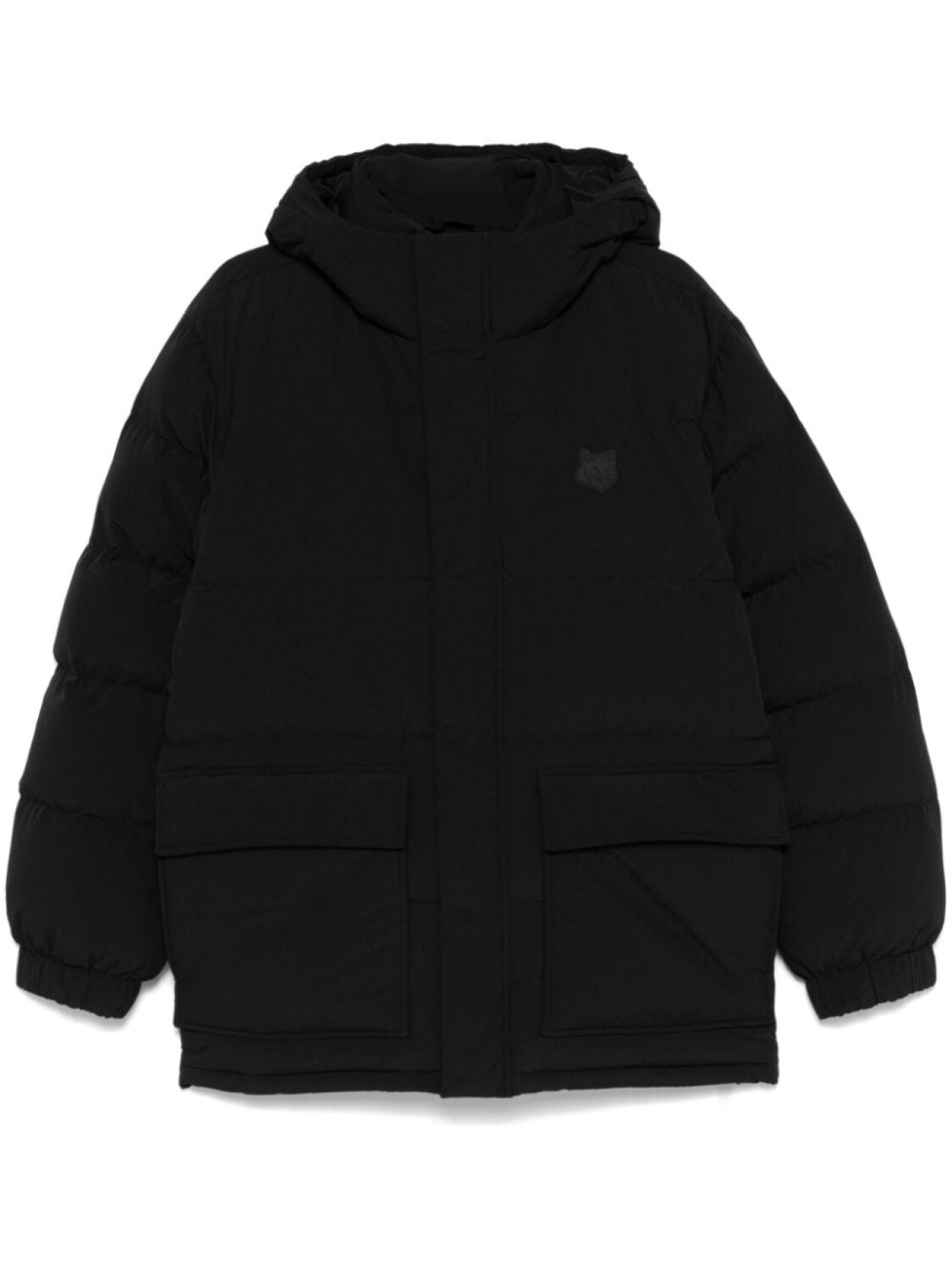 

Куртка-пуховик с капюшоном Maison Kitsuné, черный