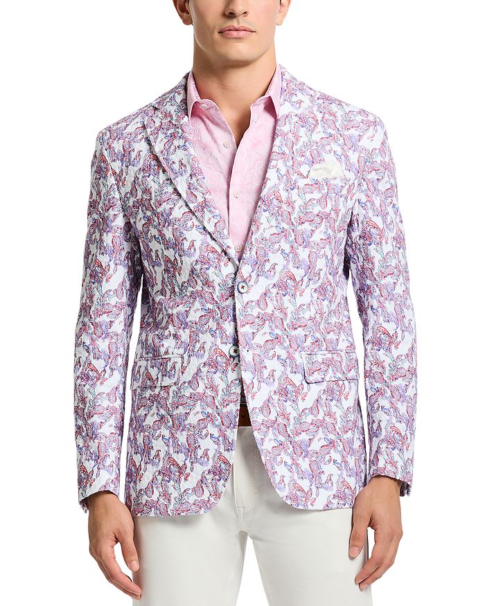 

Спортивный пиджак Soares из ткани в рубчик Robert Graham, мультиколор
