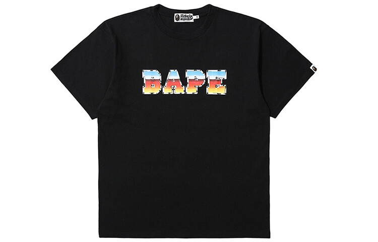 

Футболка мужская A Bathing Ape, оранжевый