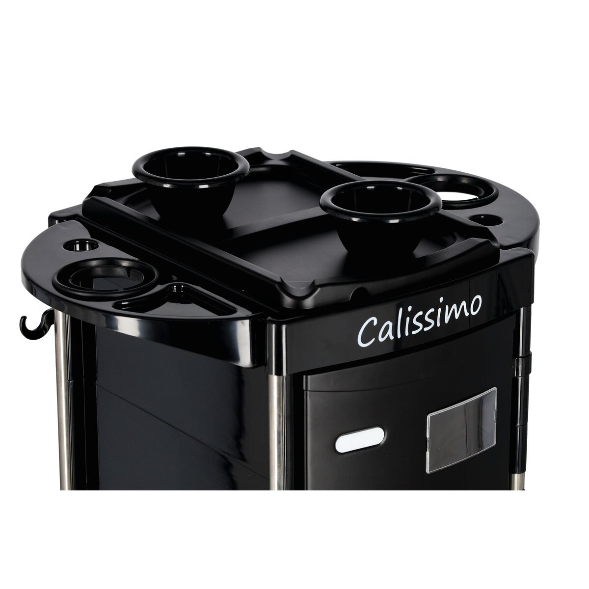 Calissimo, Стол-тележка помощника парикмахера на колесах для окрашивания W-X092 для кабинета салона красоты с выдвижными ящиками — фото 3