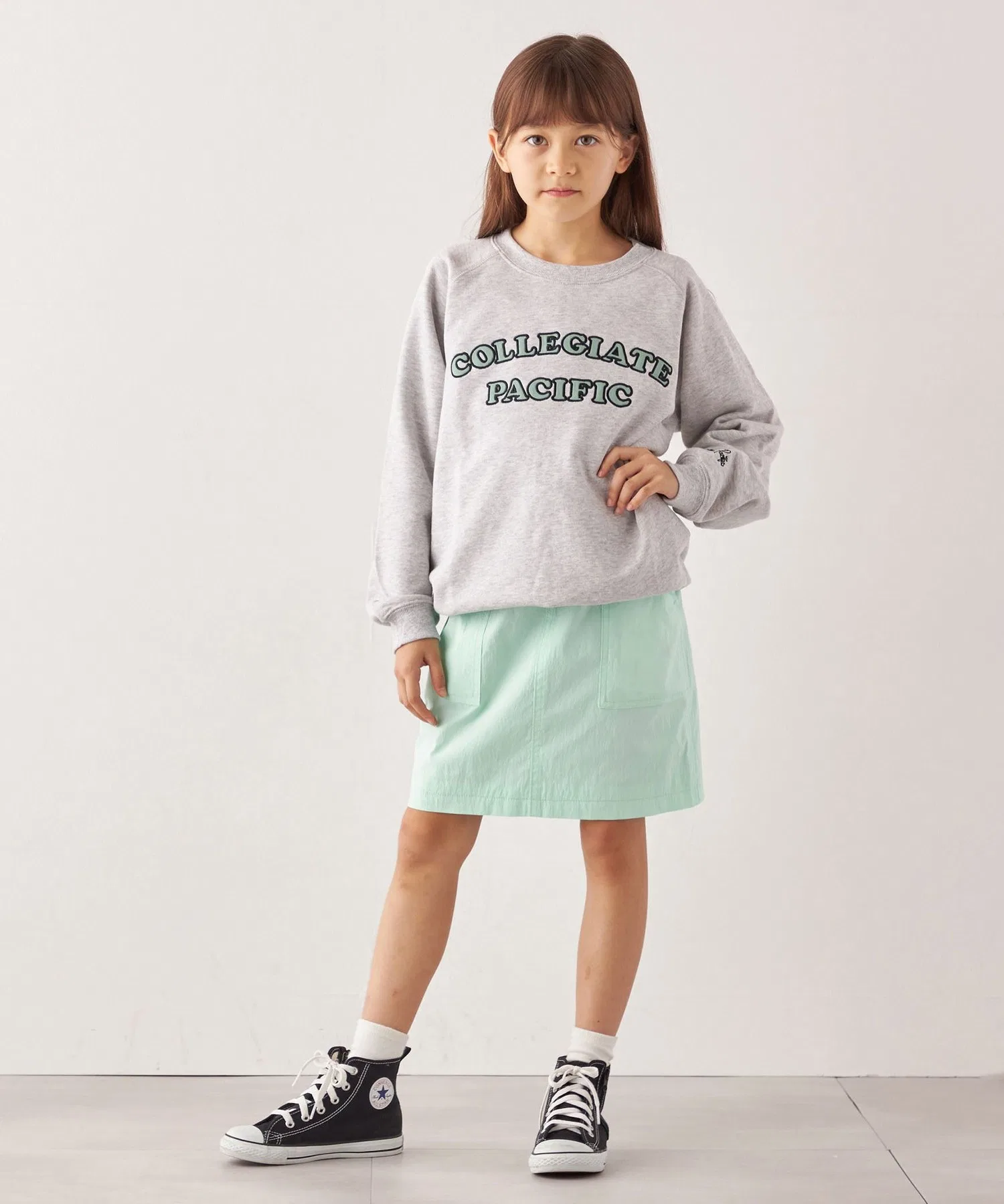 【ДОСТАВКА любых эксклюзивных товаров】Collegiate Pacific: Толстовка с вышитым логотипом <ДЕТСКАЯ> — фото 4
