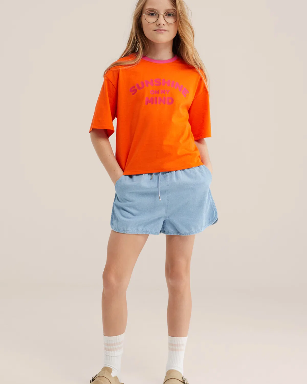 Футболка We Fashion, Orange — фото 4