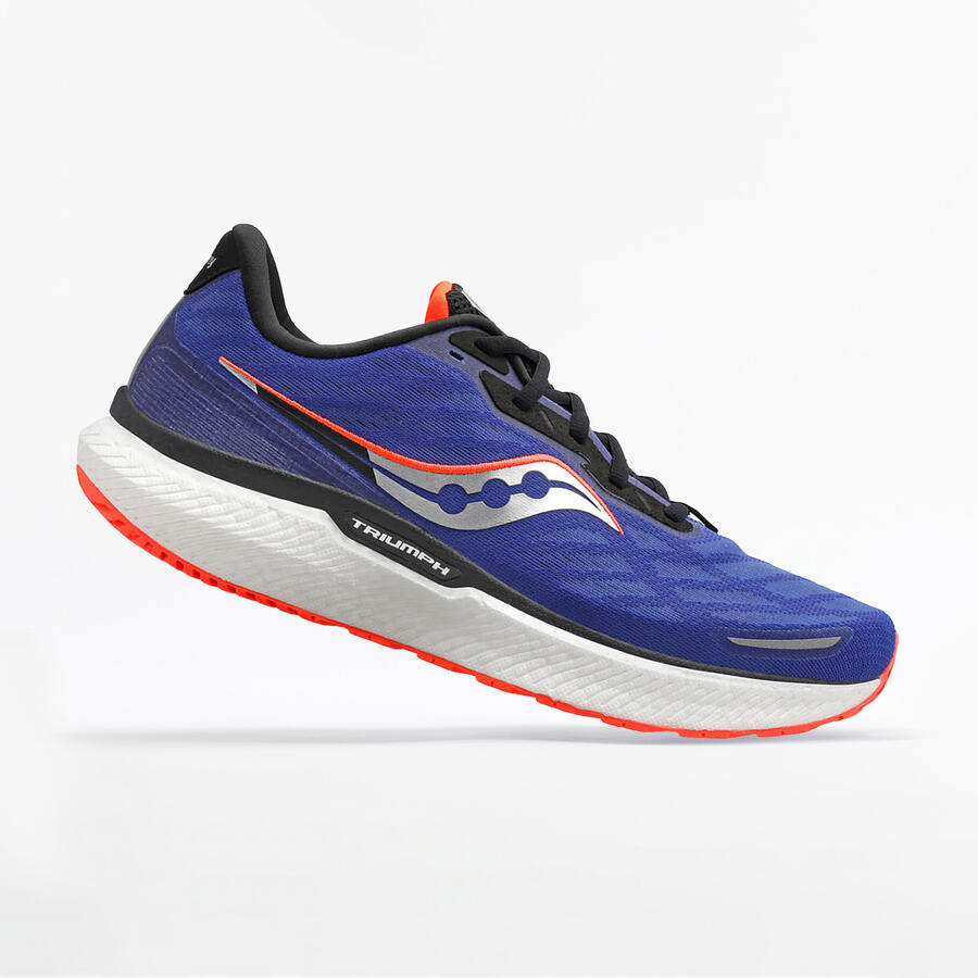 

Мужские кроссовки Saucony Triumph 19 синего цвета