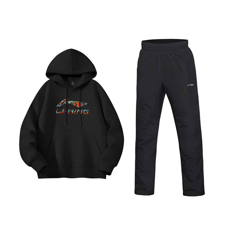 

Li-Ning Li Ning Casual Sportswear Unisex Black+Black