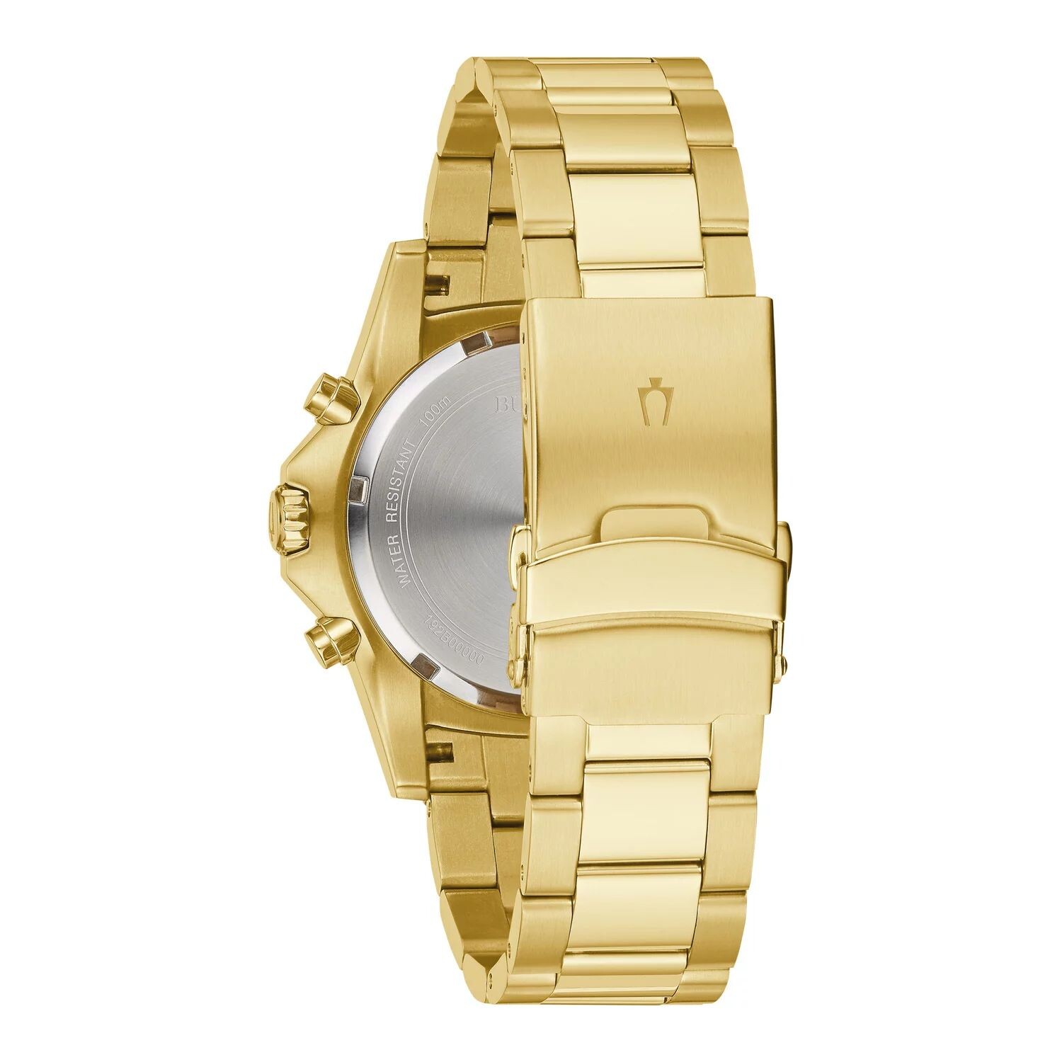 

Мужские золотистые часы с хронографом в стиле погружения — 98B377 Bulova