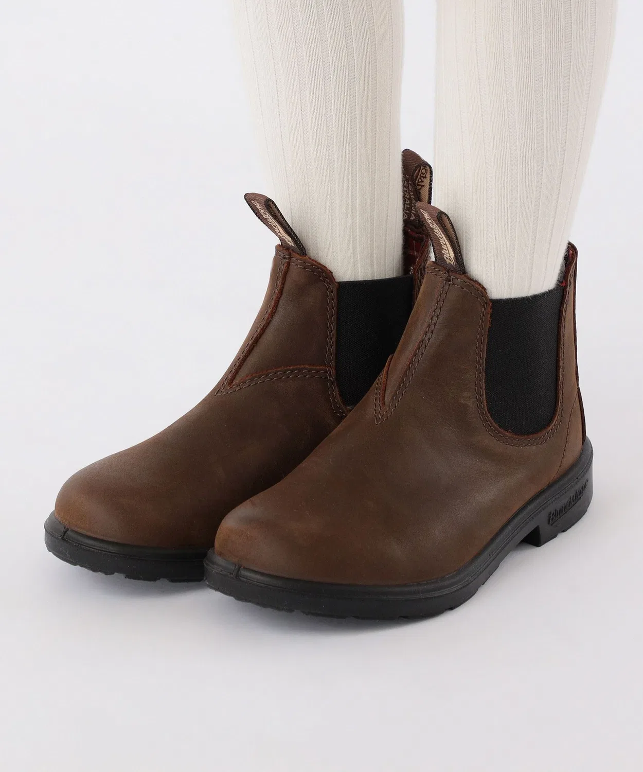 Детские ботинки Blundstone ORIGINALS из гладкой кожи, коричневые