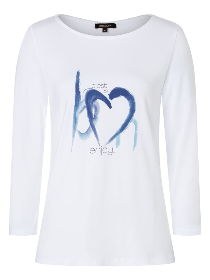 

Футболка More & More Shirt, белый