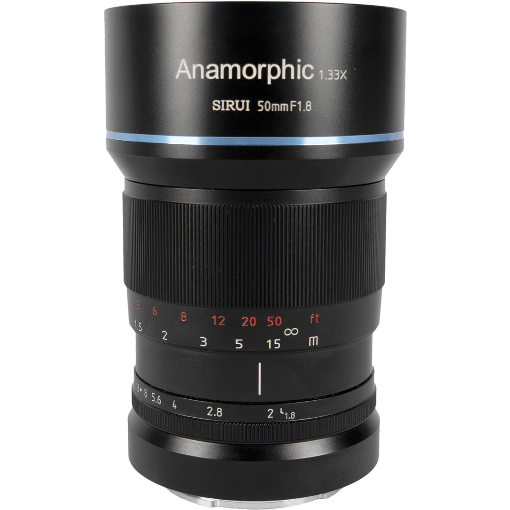 

Анаморфотный объектив Sirui 50mm f/1.8 Super35 1.33x (крепление L)