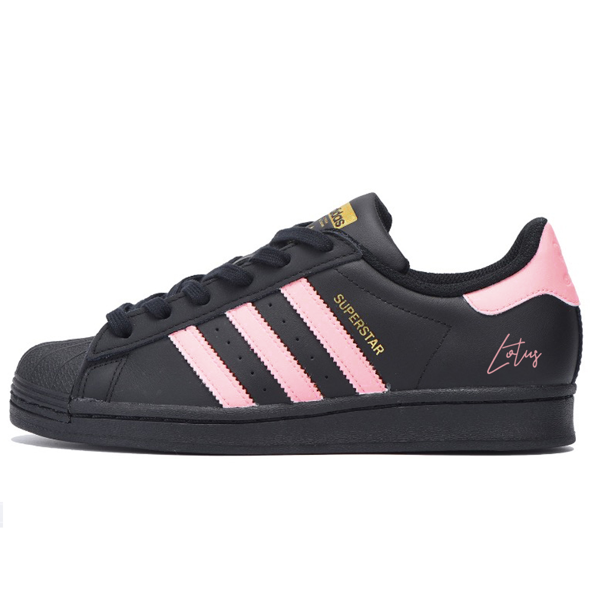 

Кроссовки Adidas Originals Superstar J Kids' Skateboarding Shoes Grade School, черный