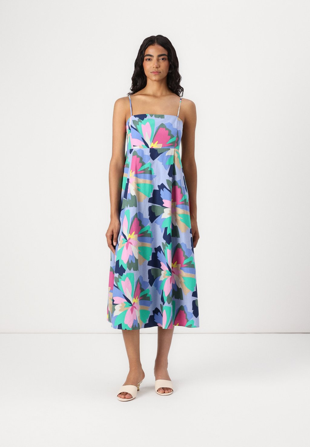 

Повседневное платье APRIL PRINTED MAXI DRESS GAP, мультиколор
