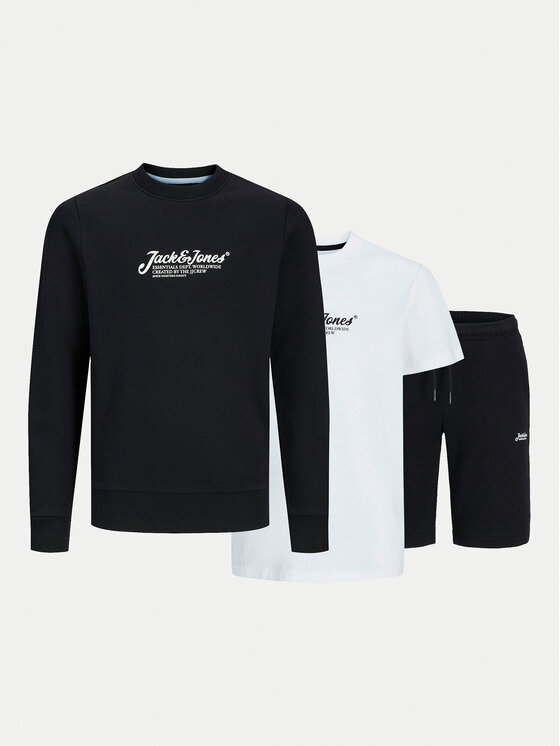 

Спортивный костюм обычный крой Beau 12278386 Jack&Jones Junior, черный