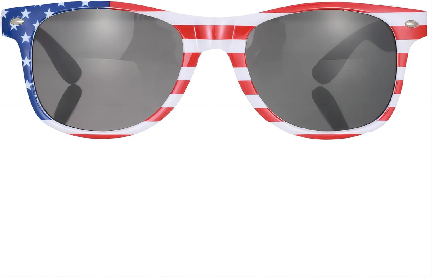 

Женские солнцезащитные очки в пластиковой оправе, очки в стиле хиппи для мужчин, винтажные аксессуары, защита от УФ-излучения UV400 SOHUPAC, American-white Gray