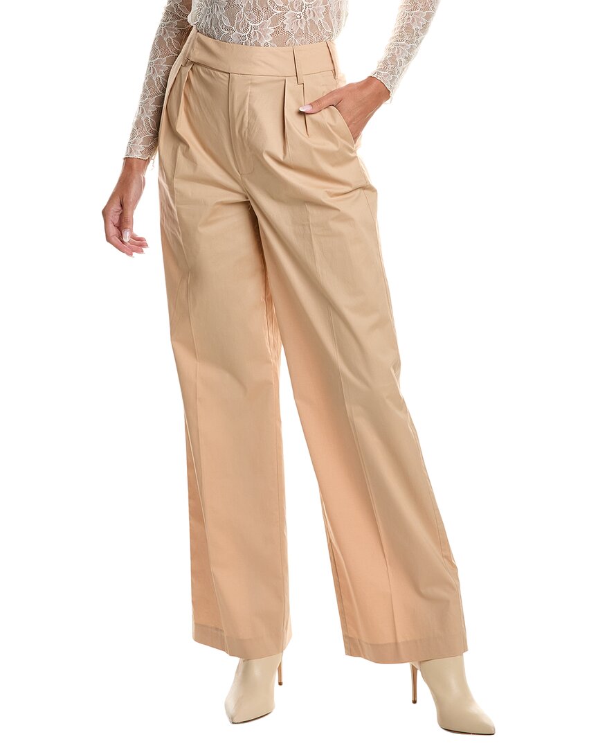 

7 For All Mankind Плиссированные брюки, коричневый
