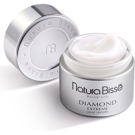 Natura Bissé Diamond Extreme Cream Увлажняющий антивозрастной крем для лица с легкой текстурой, 1,7 унции, 50 мл, без отдушек — фото 2