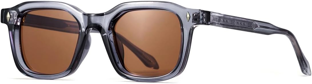 

Классические солнцезащитные очки для женщин и мужчин, роскошные винтажные модные солнцезащитные очки, популярные панк-очки для вождения, защита от УФ-излучения UV400 SZVVBKK, Gray Tea