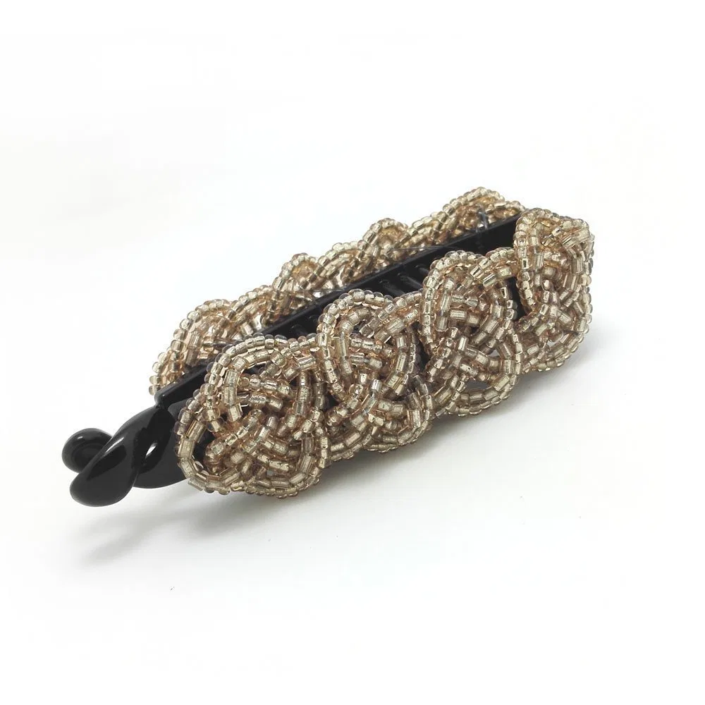 Заколка-банан «Noble Beautiful Lady» для хвоста, хаки Meilliwish, (3.2")Khaki