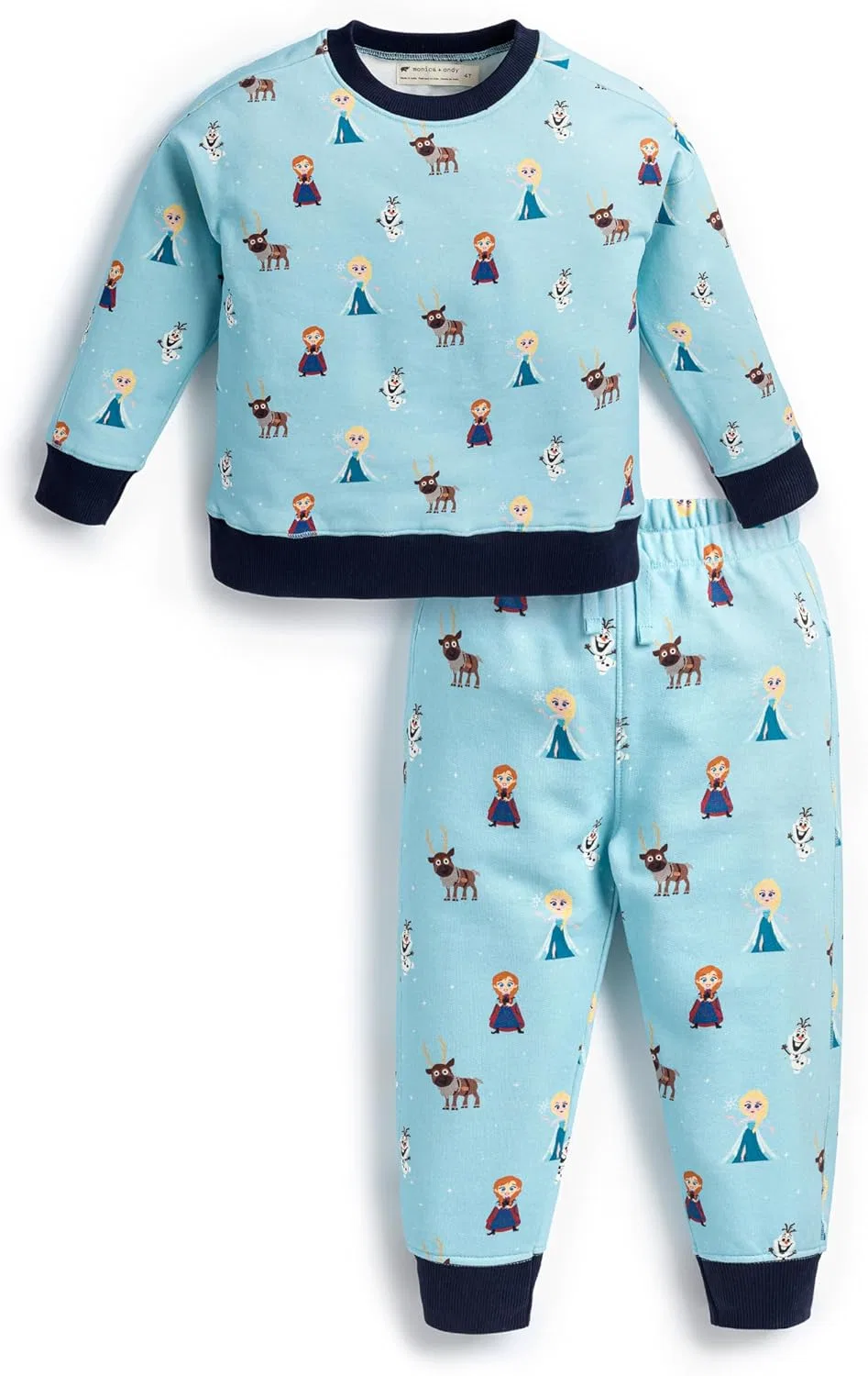 Детский спортивный костюм Organic Cotton, Monica + Andy, Frozen Characters