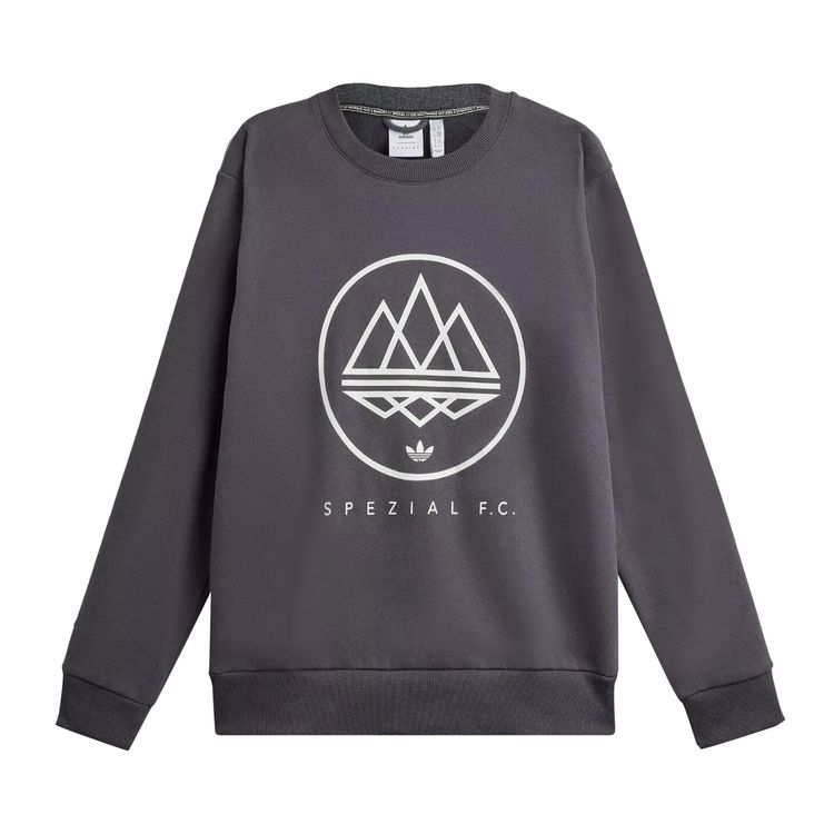 

Толстовка adidas Spezial FC Sweatshirt 'Utility Black', серый