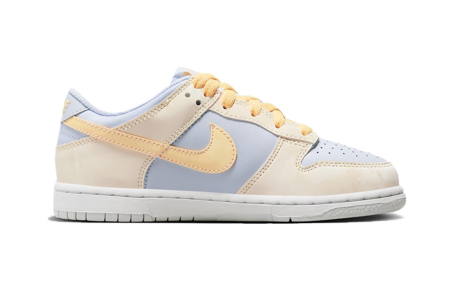 Детские кроссовки для скейтбординга Nike Dunk PS PS, Pale Ivory/Melon Tint-football Gray — фото 2