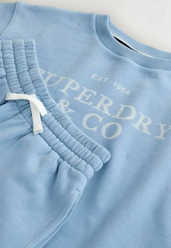Спортивные штаны стандартного кроя Superdry & Co, Light Blue — фото 3