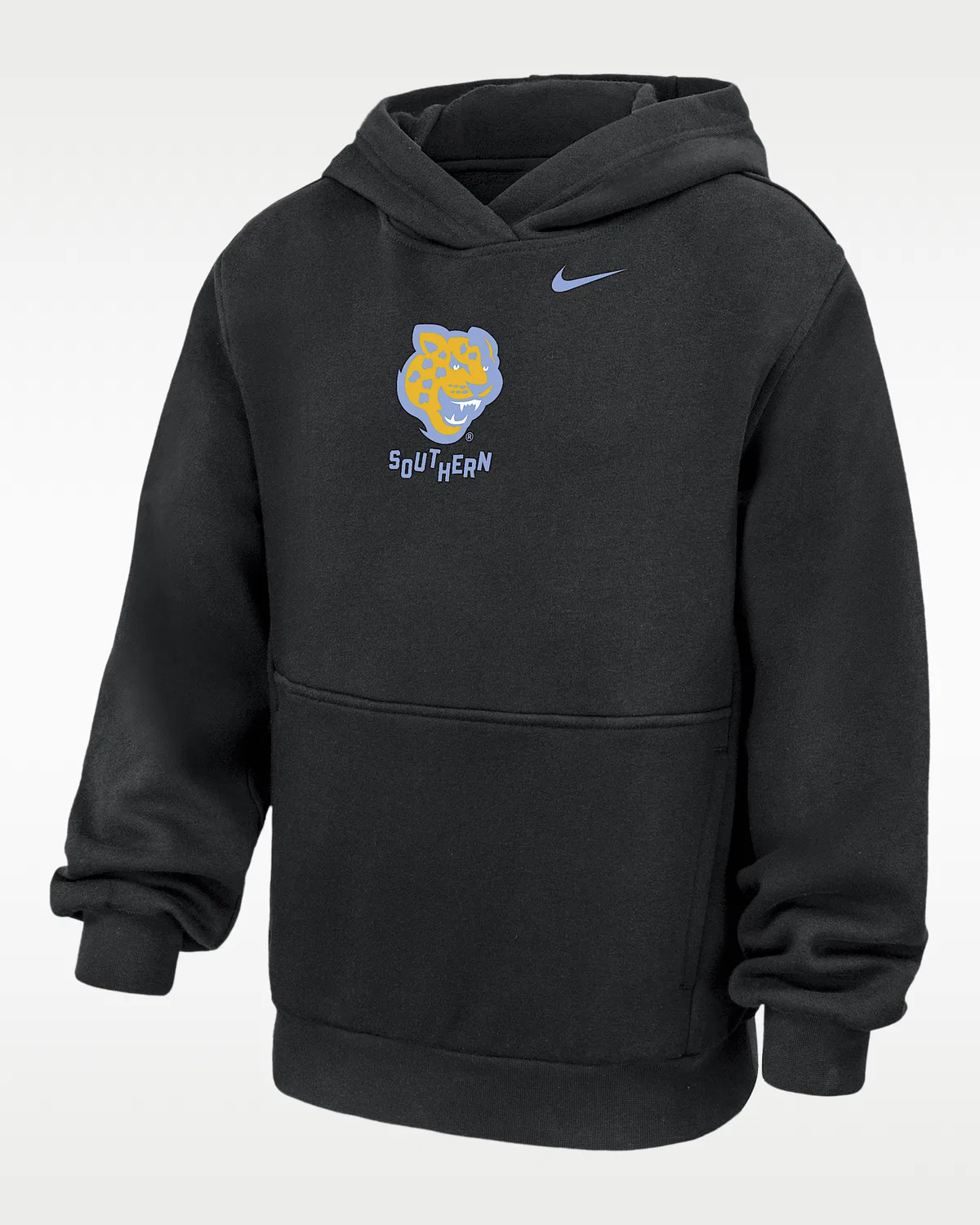Детская флисовая худи Nike College (Southern University and A&M College), Black