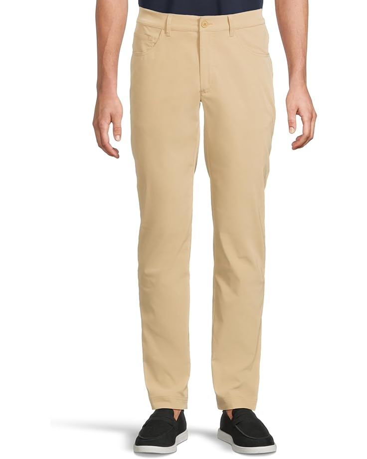 

Брюки Lacoste Ultra Dry Slim Fit Golf Pants, цвет Croissant