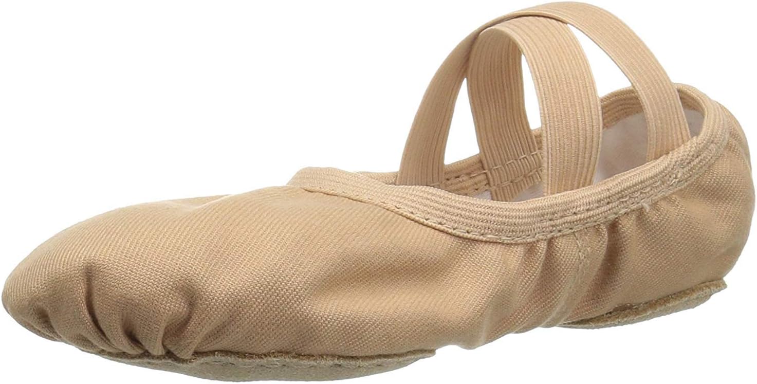

Балетные туфли/чешки Bloch Dance Men's Performa Stretch Canvas с разделенной подошвой, Sand