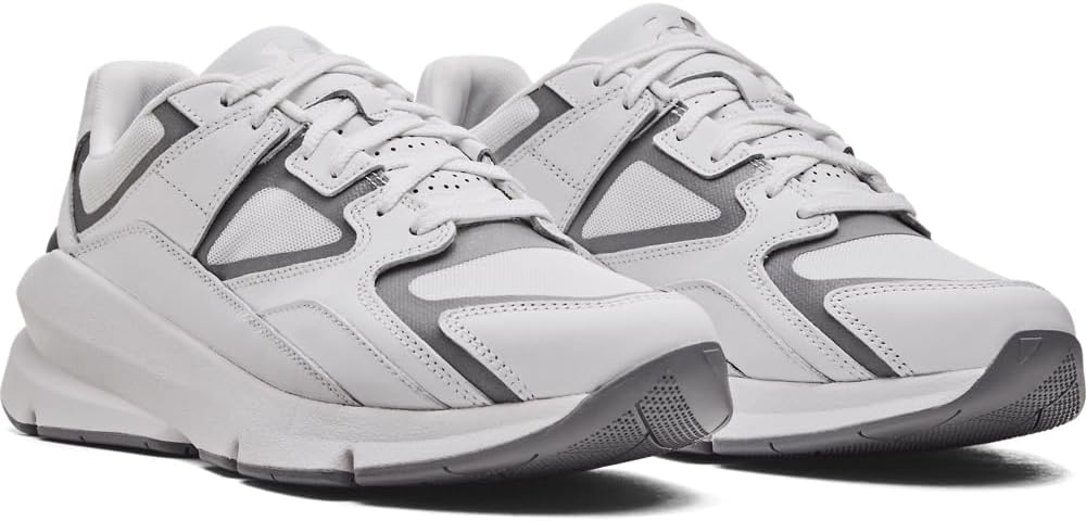 Кроссовки Unisex Adult Forge 95 Leather Reissue Under Armour, (100) White White Reflective — фото 2