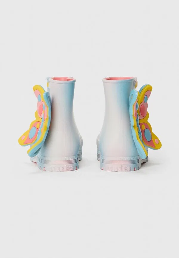 Резиновые сапоги wonderland Mini Melissa, Pink/Blue — фото 3