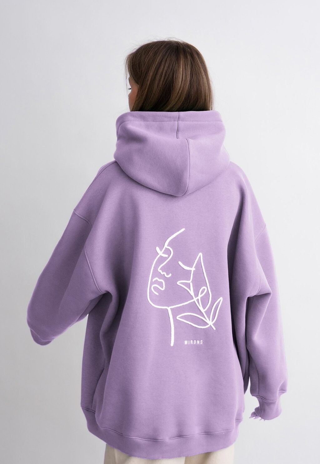 

Толстовка HOODIE BLUE Mirons, цвет lilac