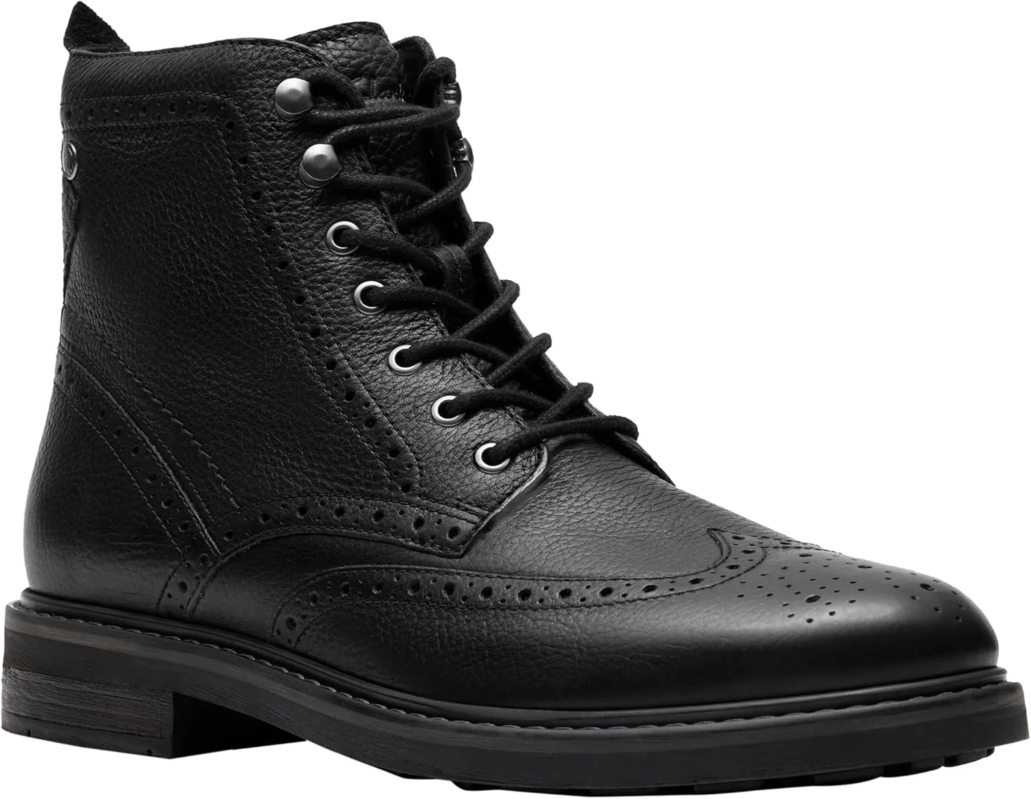 Мужские модные ботинки Newford на шнуровке Clarks, черный — фото 4