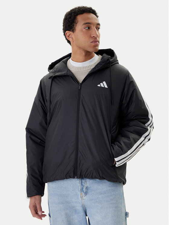 Зимняя куртка regular fit Essentials Climawarm 3-Stripes JM4042 Adidas, черный
