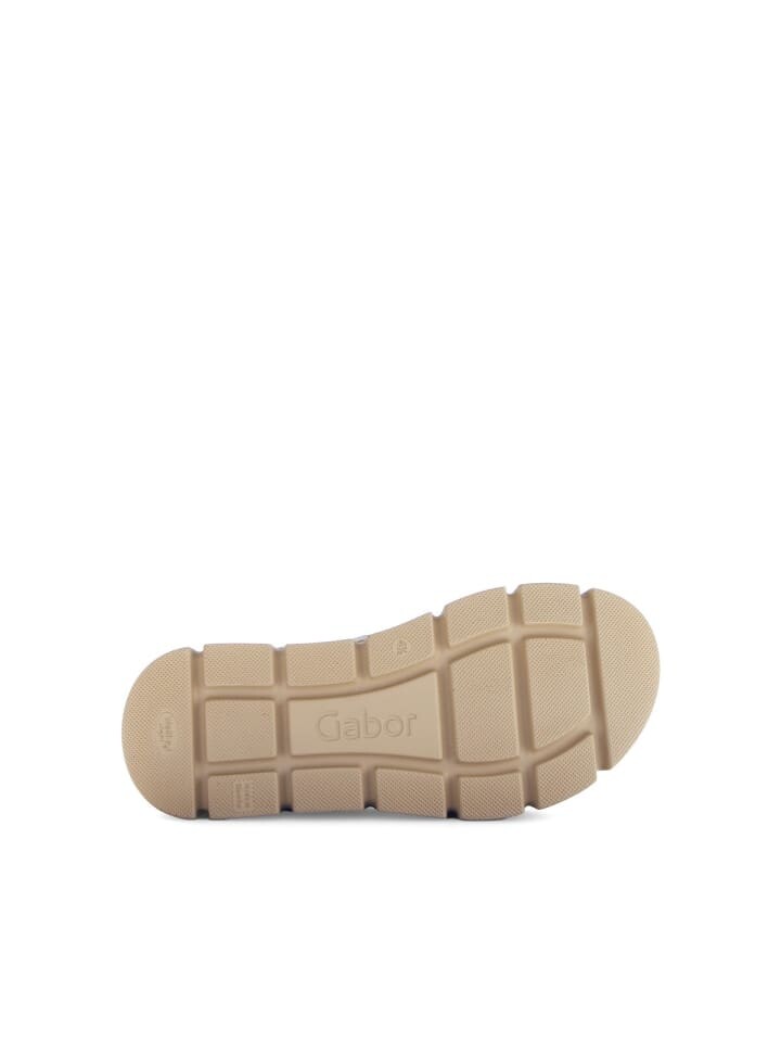 Классические босоножки Gabor Fashion Plateau Sandalen, кремовый — фото 4
