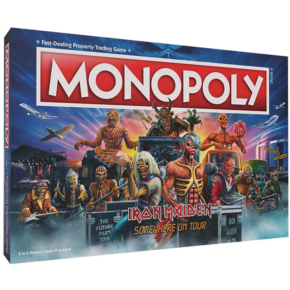 

Настольная игра USAopoly Monopoly: Iron Maiden - Somewhere on Tour
