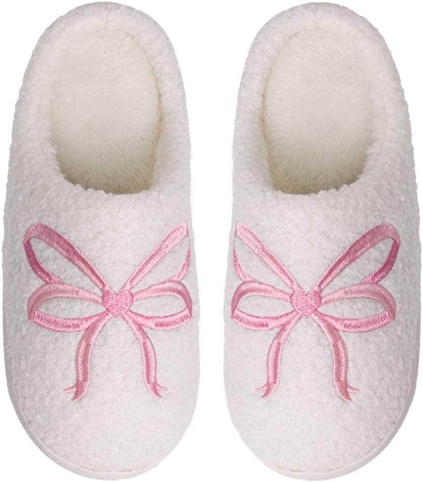 

Домашние тапочки на Хэллоуин для женщин и мужчин - уютные плюшевые домашние тапочки с нескользящей подошвой, милые изображения привидений/тыкв/летучих мышей, нескользящие, удобные для дома, для взрослых Hi-Y2Kgirls, A37