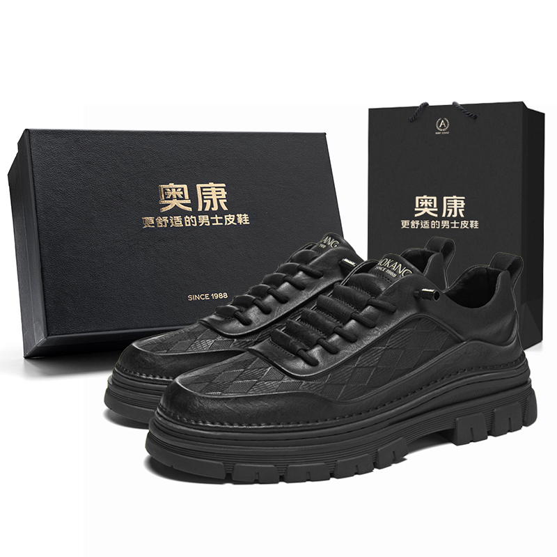 

AOKANG Майлард серия принтованные роскошные эластичные скейтбордские ботинки рабочие ботинки мужские эксклюзивная коробка - черный [Коробка], цвет Black[Box]