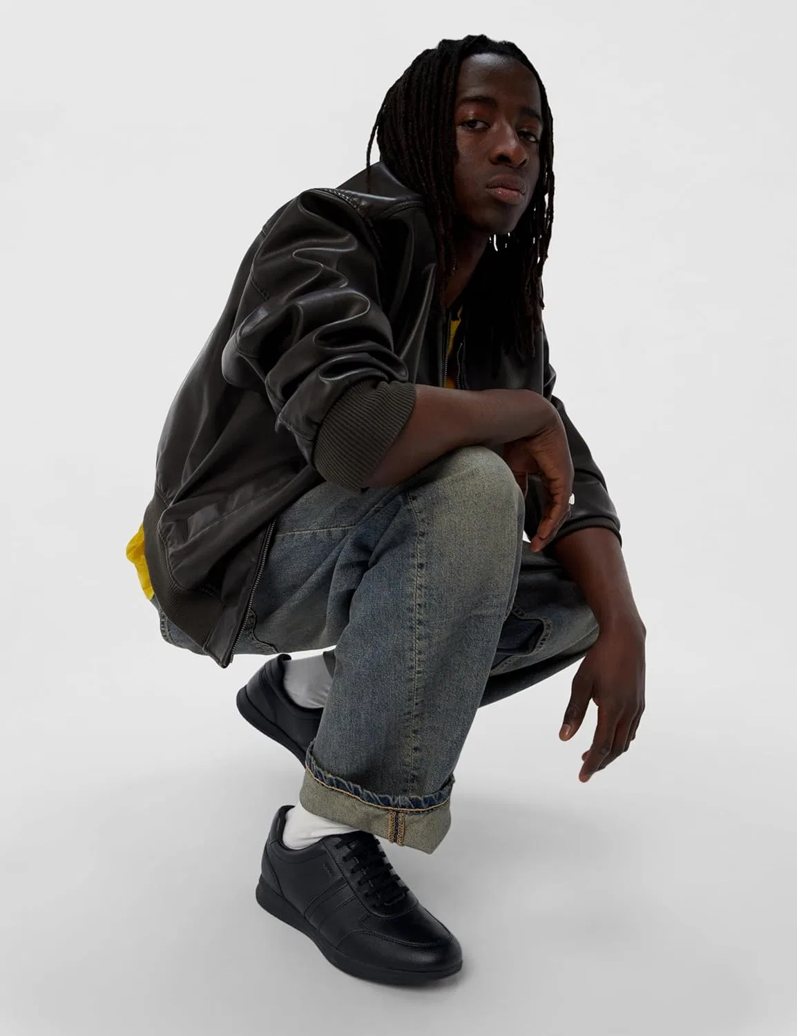 Мужские кроссовки Geox U Avery, Black — фото 2