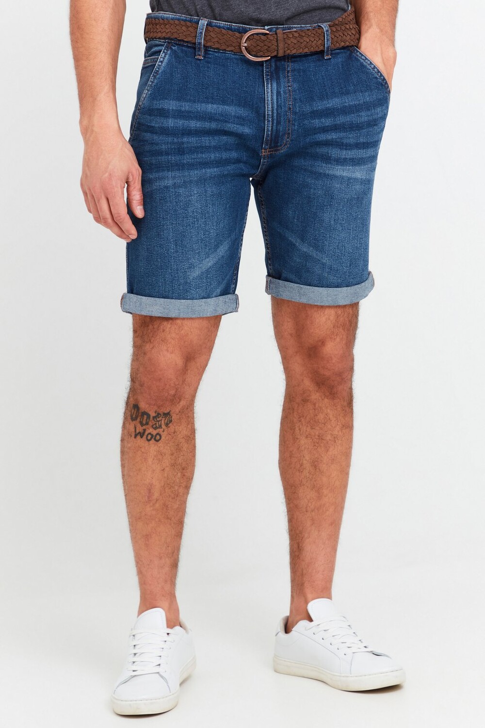 

Джинсовые шорты IDQUINCY INDICODE JEANS, синий