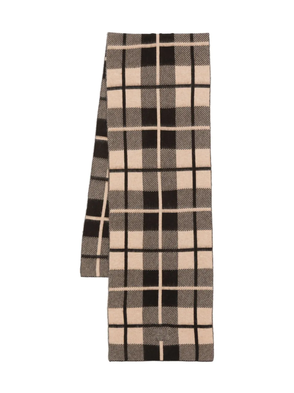 

Клетчатый шарф Guest In Residence, нейтральный