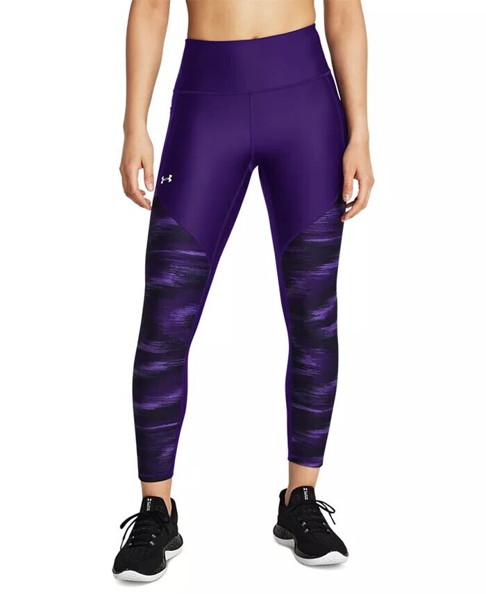 

Женские леггинсы до щиколотки с принтом UA Tech Under Armour, фиолетовый
